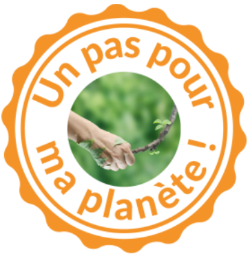  Logo de la manifestation "Un pas pour ma planète"